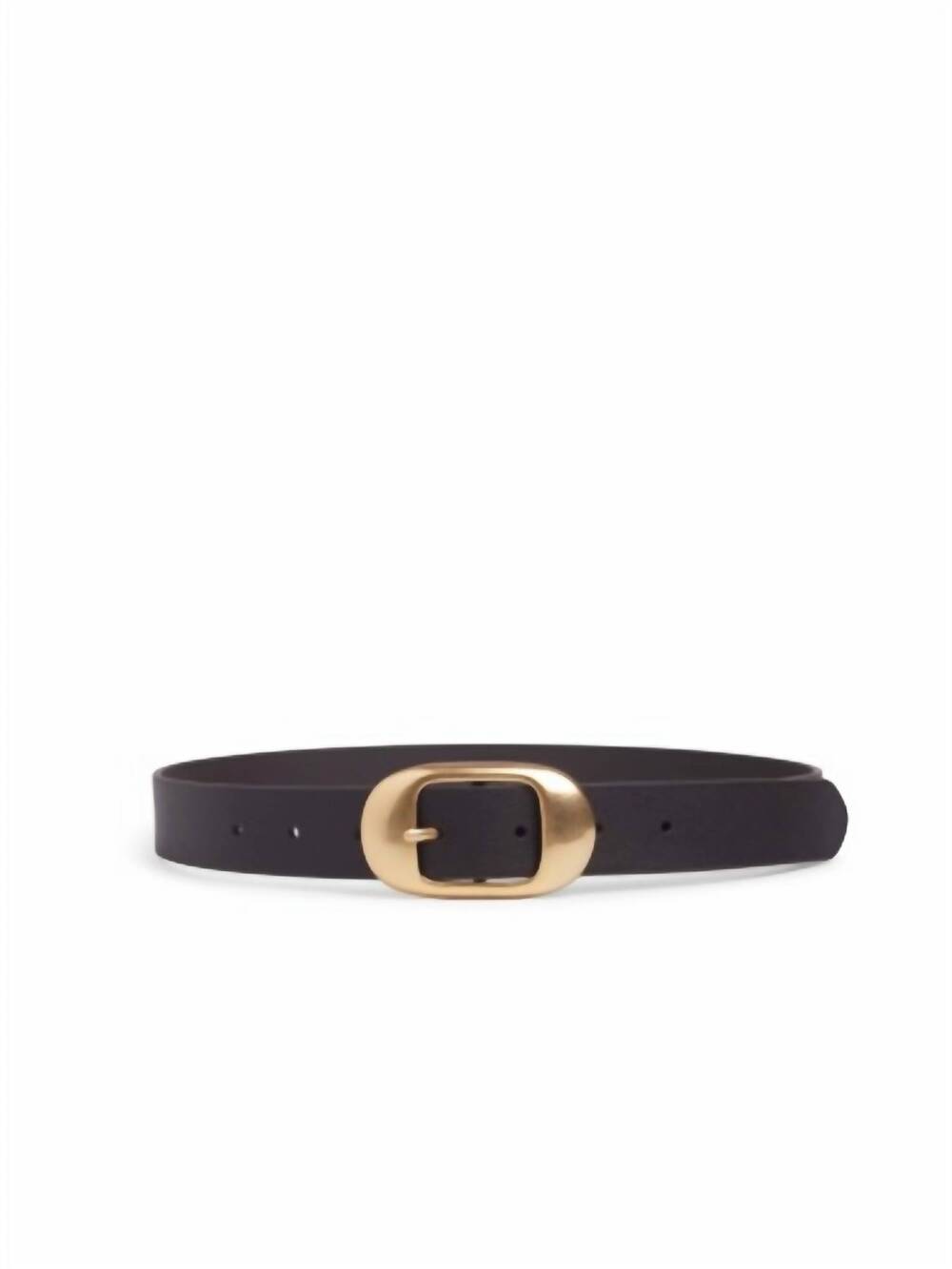 NEW FAVORITE DAUGHTER women's the skinny jean belt in dark brown/antique